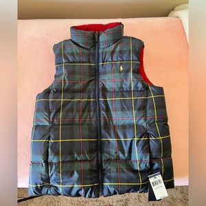 RAPLH LAUREN REVERSIBLE VEST